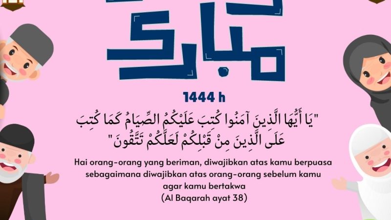 SALAM RAMADHAN 1444 h ￼